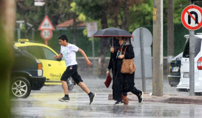 43 İlde Sağanak Alarmı!