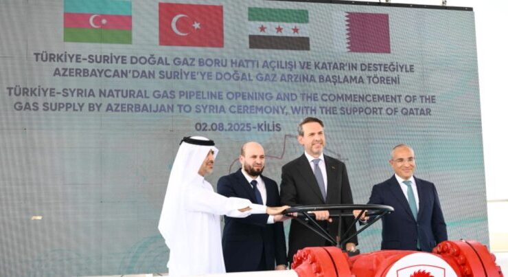 Azerbaycan gazının Suriye’ye nakli
