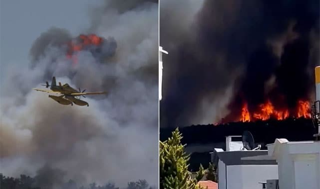 Çanakkale’de Orman Yangını!
