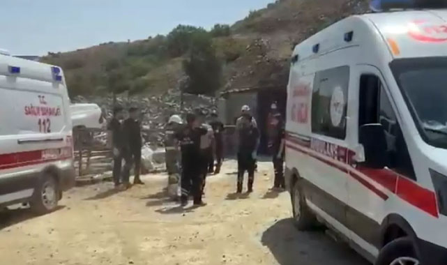 Elazığ’da maden ocağında göçük!