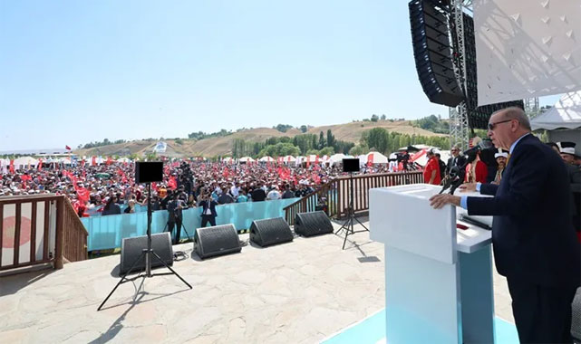 Erdoğan’dan Ahlat’ta Birlik Mesajı