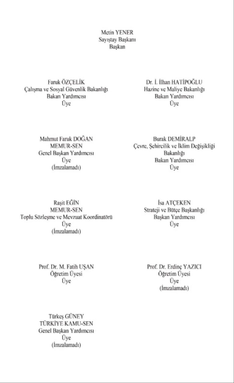 Hakem Kurulu Kararı Yayınlandı