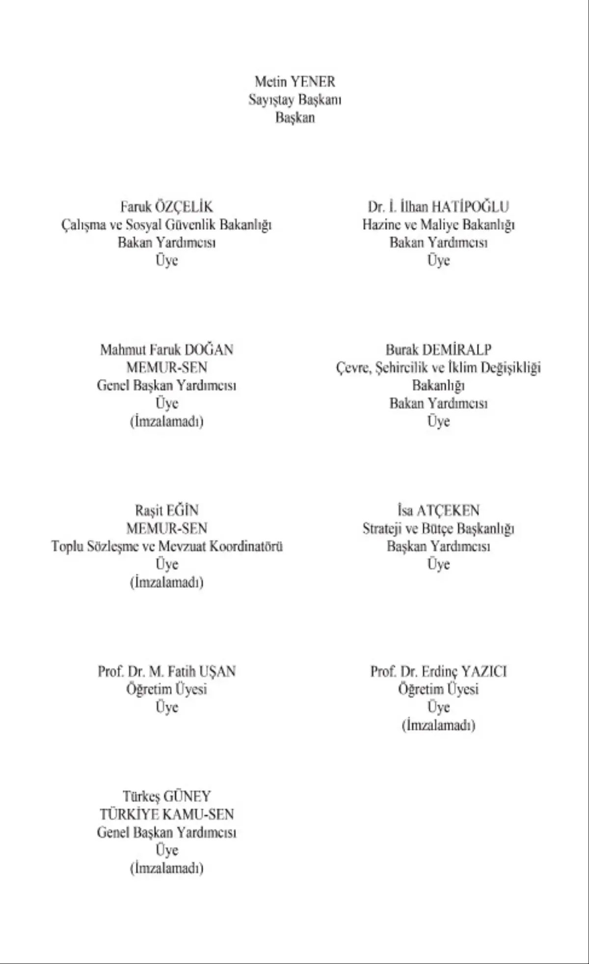 Hakem Kurulu Kararı Yayınlandı