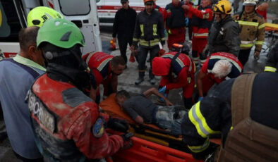 Kiev’e Gece Bombardımanı
