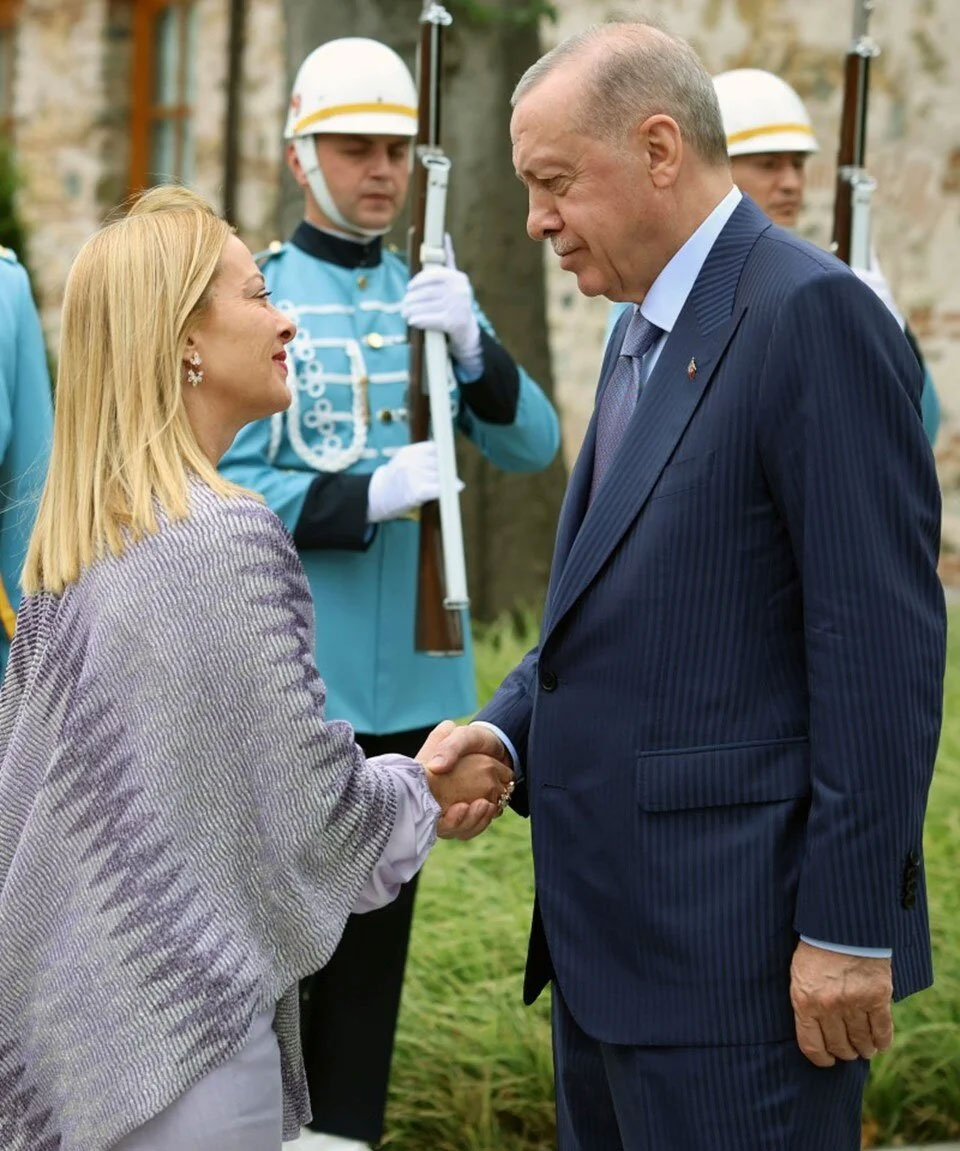 Meloni ve Dibeybe ile Gazze Gündemi