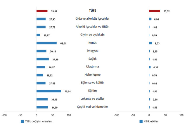 Temmuz Ayı Enflasyon Verileri Açıklandı