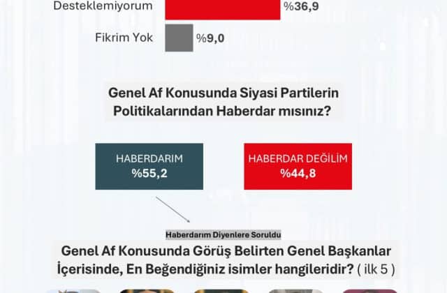 Toplumun Yarısından Fazlası Affı Onaylıyor