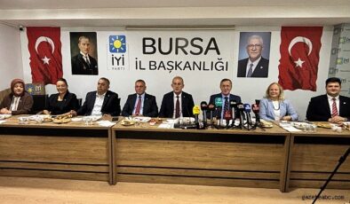 Bursa İYİ Parti Basın Açıklaması