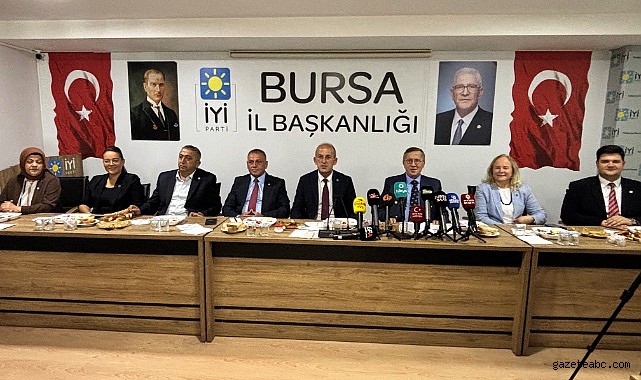 Bursa İYİ Parti Basın Açıklaması