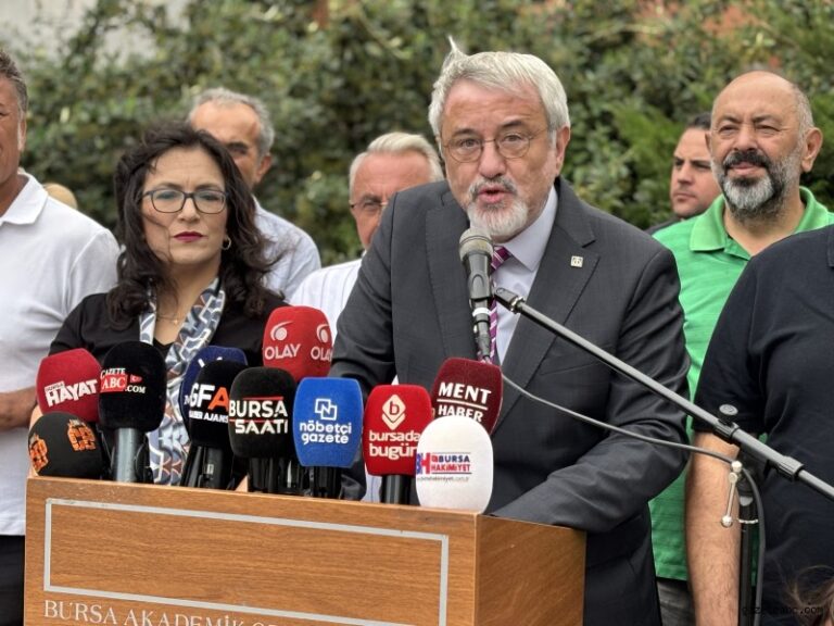 Bursa’da Dayanışma ve Meslek Onuru Vurgusu