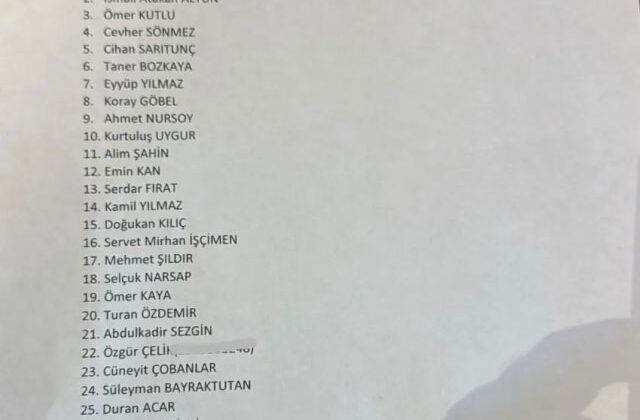 CHP İstanbul İl Binasına Giriş İzni Verilen 31 Kişi