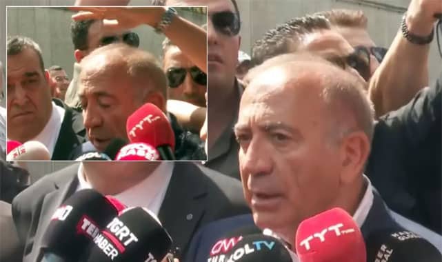 CHP İstanbul İl Binasında Gergin Anlar