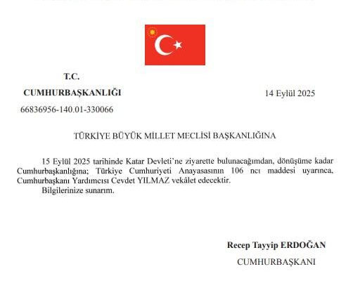 Erdoğan’ın Katar Ziyaretinde Vekalet Yılmaz’da