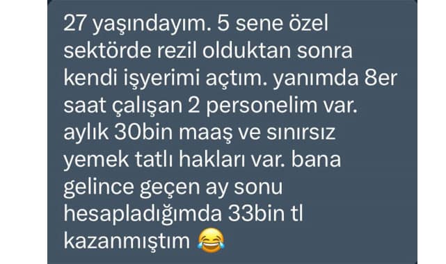 Genç Girişimciden Tatlı Gibi Maaş