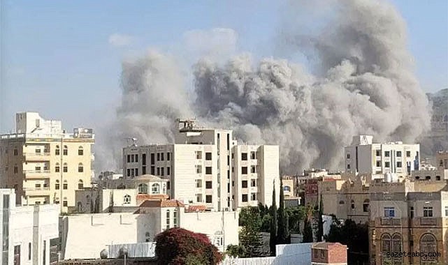 İsrail, Yemen’in Başkenti Sana’ya Saldırdı