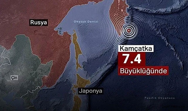 Kamçatka Yine Sallandı