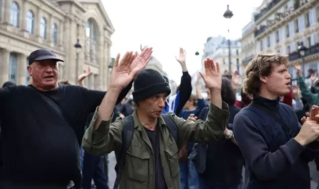 Protestolarda 200 Kişiye Gözaltı