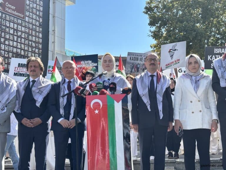 AK Parti’den Sessiz Gazze Çığlığı