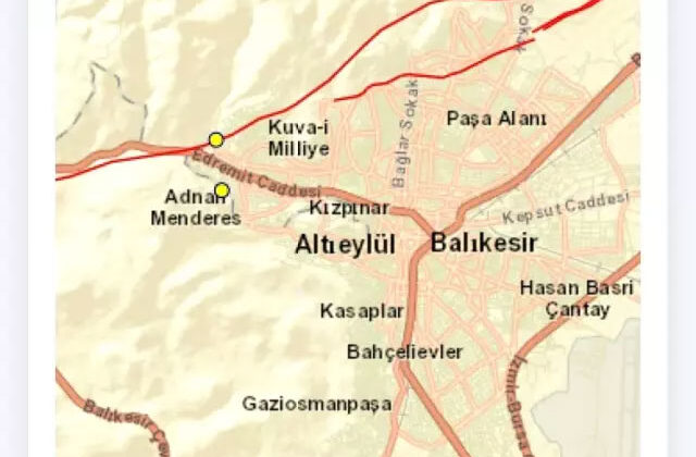 Balıkesir’de Kritik Fay Alarmı