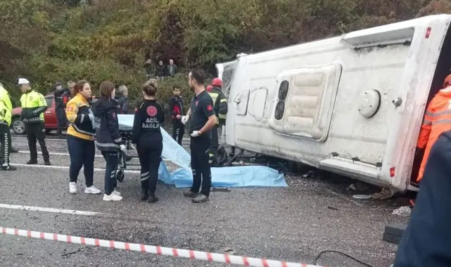 Bartın’da İşçi Servisi Faciası