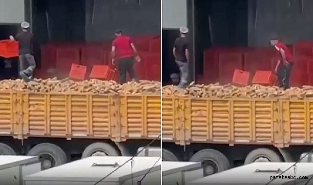 Belediye Fırınında Şok Görüntüler