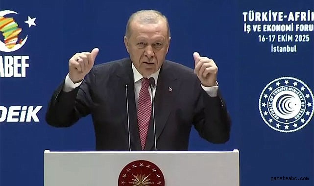 Erdoğan’dan Afrika Forumu’nda Nazım Hikmet Şiiri