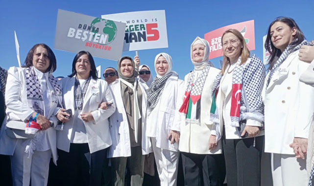 Gazze İçin Kadınların Güçlü Dayanışması