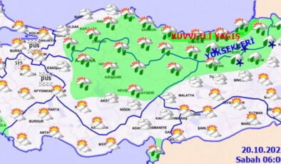 Sonbahardan Kışa Geçiş: “Yağmur ve Kar Yolda”