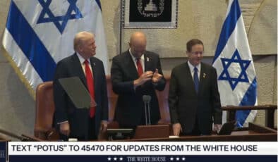 Trump’tan Knesset’te Tarihi Zirve Mesajı
