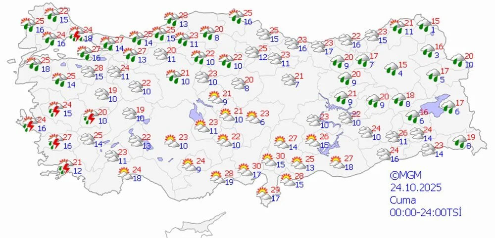 Valilikten Dikkat Çeken Fırtına Uyarısı