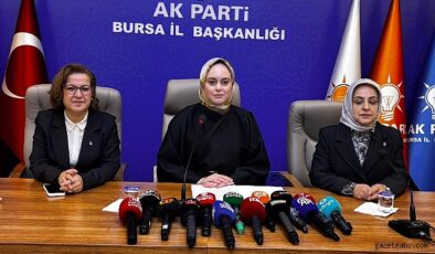 AK Parti Kadın Kolları’ndan Eş Zamanlı 25 Kasım Açıklaması