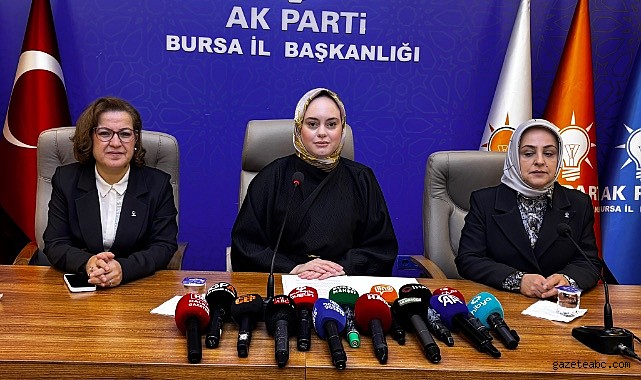 AK Parti Kadın Kolları’ndan Eş Zamanlı 25 Kasım Açıklaması