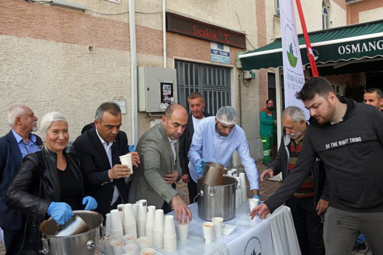 Başkan Aydın’ın Cuma Durağı Bu Kez Çağlayan Mahallesi Oldu
