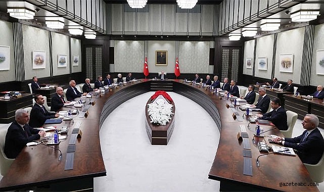 Beştepe’de Kabine Toplantısı