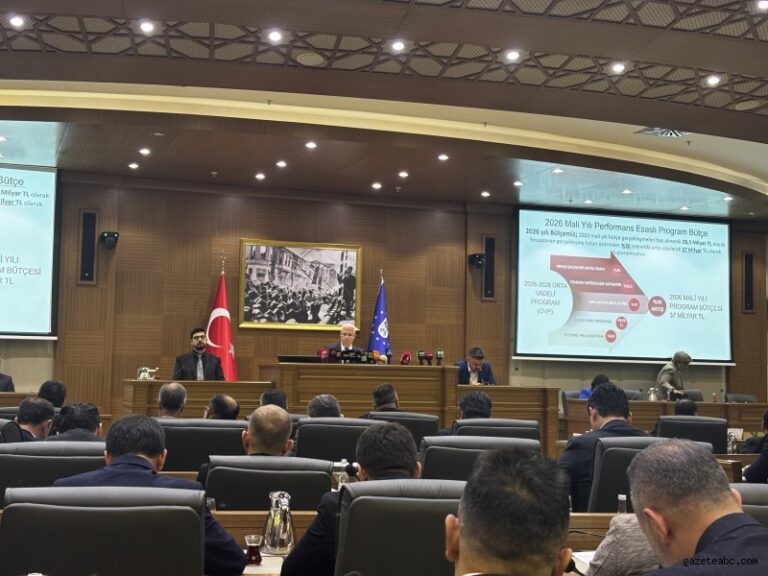 Bursa Büyükşehir Belediyesi 2026 Performans Programı Açıklandı