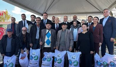 Büyükşehirden çiftçiye destek