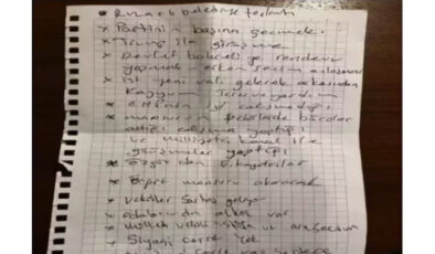 İmamoğlu’nun danışmanından çıkan not gündemi salladı