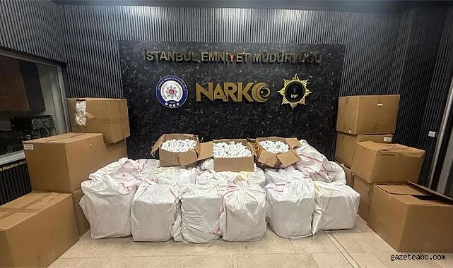 İstanbul’da Dev Uyuşturucu Operasyonu