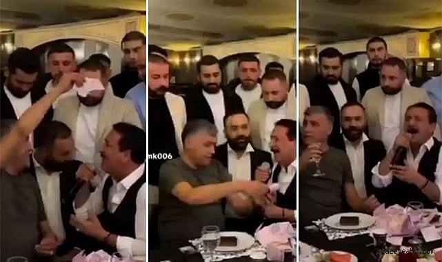 MHP’li Başkan, Latif Doğan’a Para Saçtı