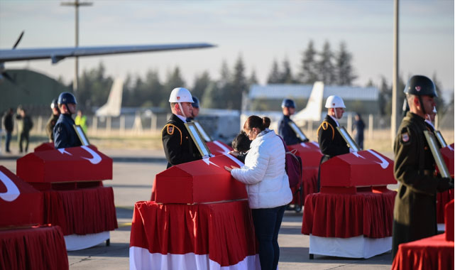 Milletin Acısı Büyük: Şehitler İçin Gözyaşları Sel Oldu