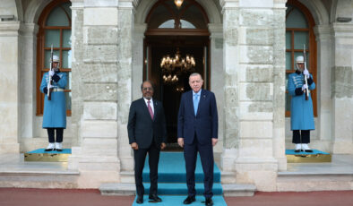 Erdoğan Mevkidaşı Mahmud’u Ağırlıyor