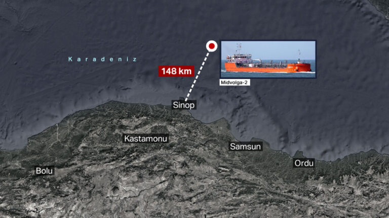 Karadeniz’de Tanker Saldırısı