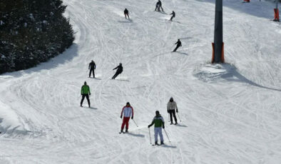 Kayak Merkezlerinde Kar Farkı Büyük