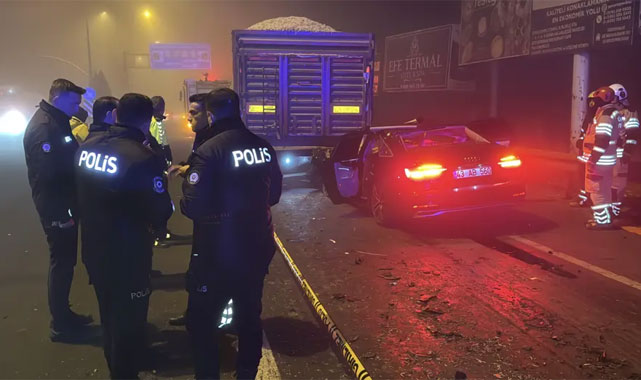 Sisli Yolda Hız Felaket Getirdi