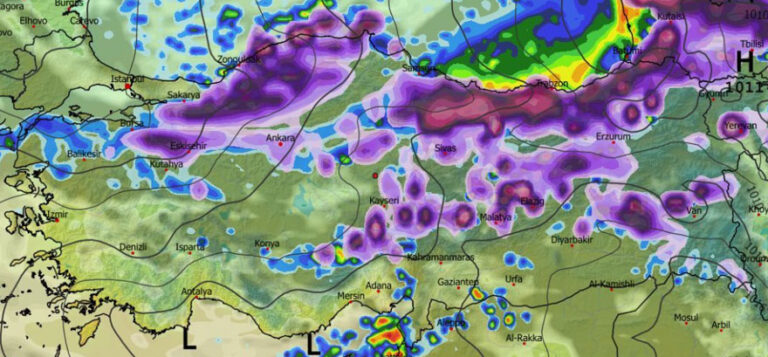 Türkiye Yeni Yıla Soğuk ve Karla Giriyor