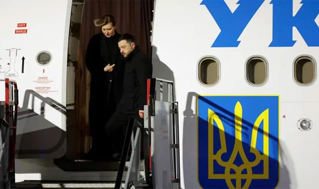 Zelenski’nin Uçağına Drone Tehdidi