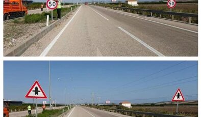 58 Bin Trafik Levhası Kaldırıldı