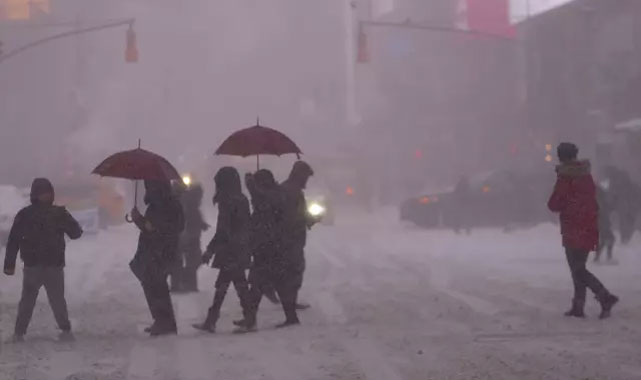 ABD’de Tarihi Kar Fırtınası ve Dondurucu Soğuklar