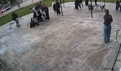 Akran zorbalığına esnaf müdahalesi