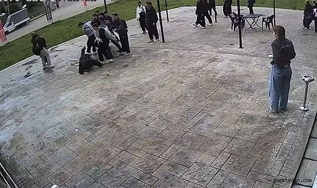 Akran zorbalığına esnaf müdahalesi